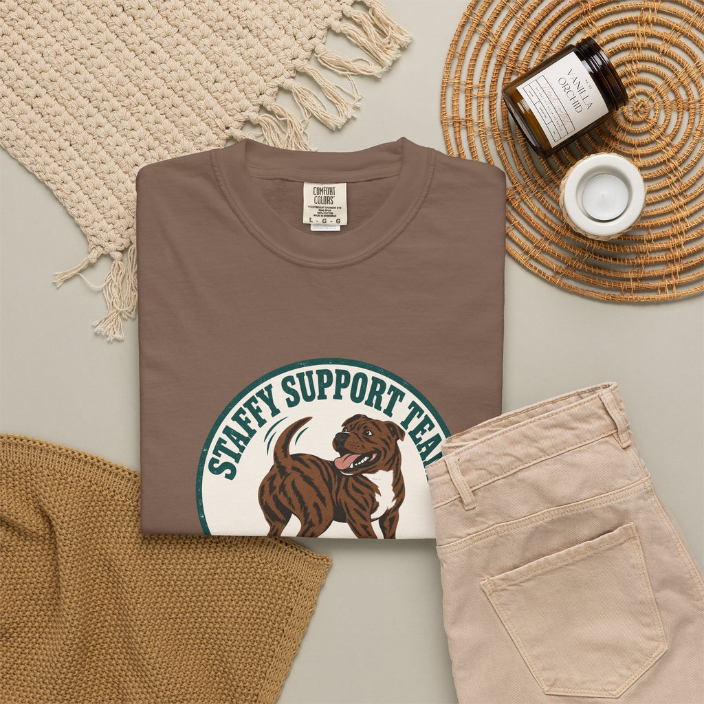 Staffy Support Team T-Shirt