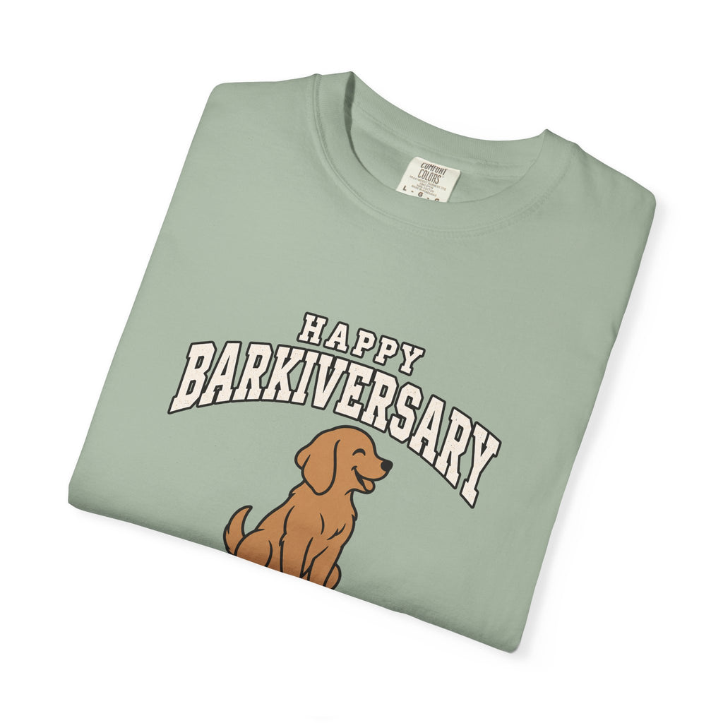 Happy Barkiversary Varsity T-Shirt