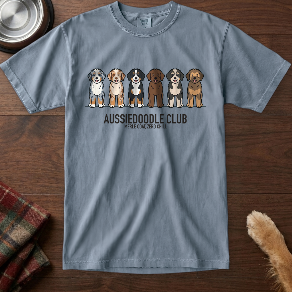 lineupv1:aussiedoodle-club-lineup-t-shirt:Blue Jean