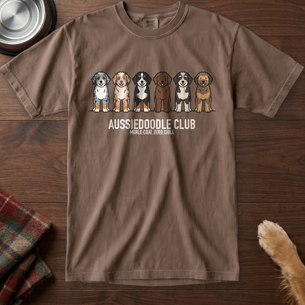 lineupv1:aussiedoodle-club-lineup-t-shirt:Espresso
