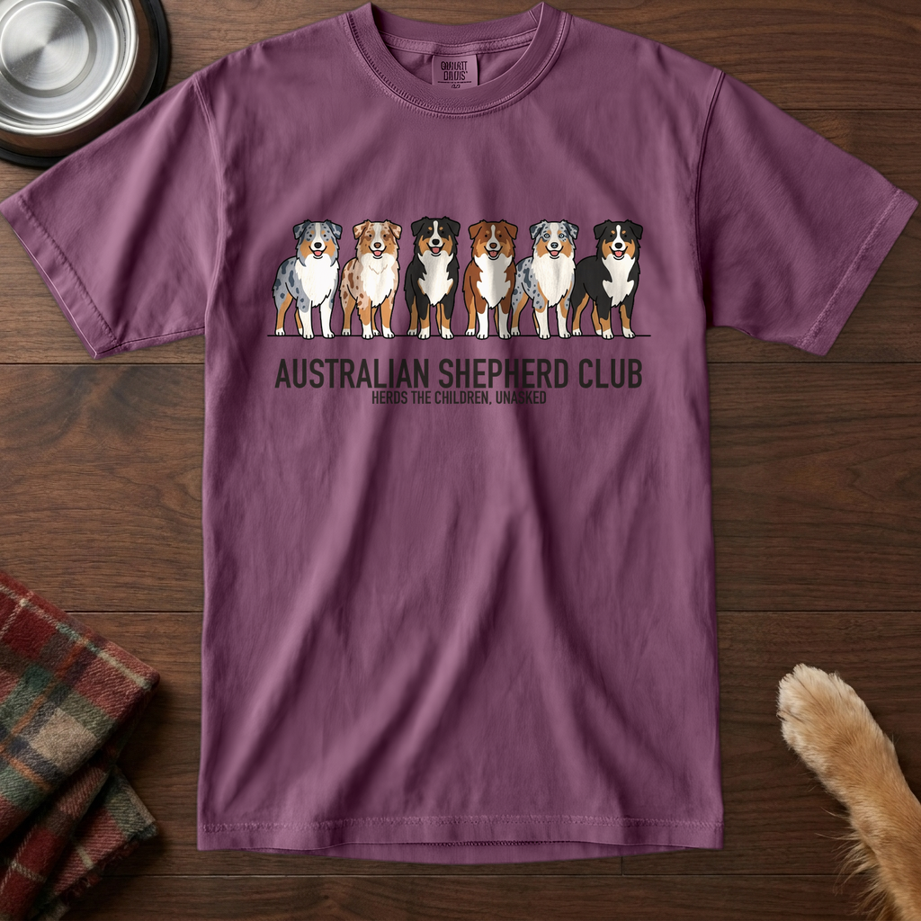 lineupv1:australian-shepherd-club-lineup-t-shirt:Berry