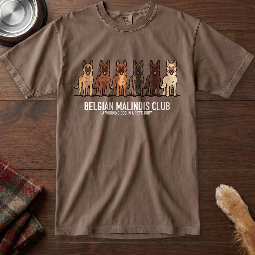 lineupv1:belgian-malinois-club-lineup-t-shirt:Espresso
