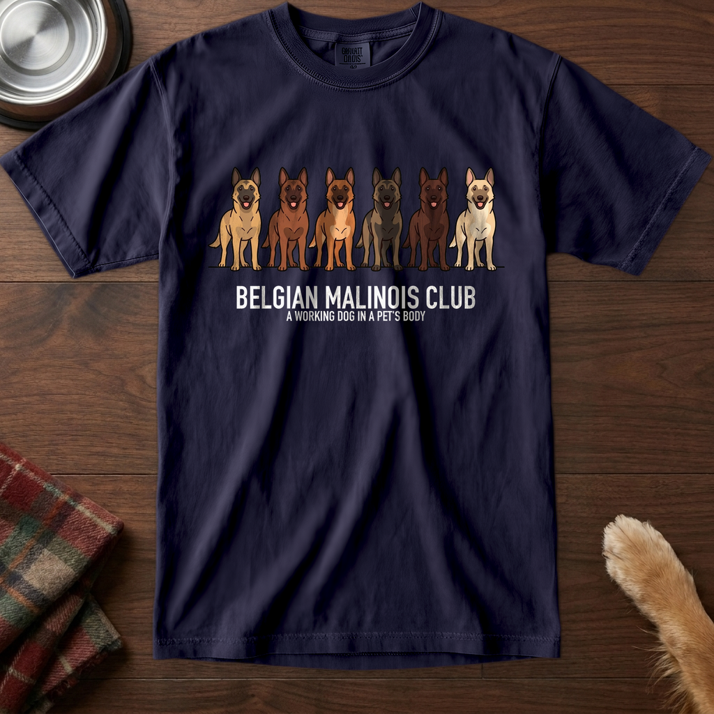 lineupv1:belgian-malinois-club-lineup-t-shirt:True Navy