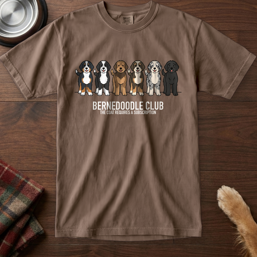 lineupv1:bernedoodle-club-lineup-t-shirt:Espresso