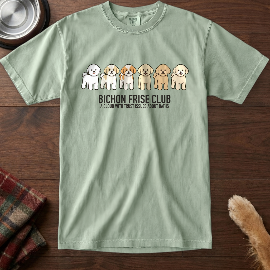 lineupv1:bichon-frise-club-lineup-t-shirt:Bay