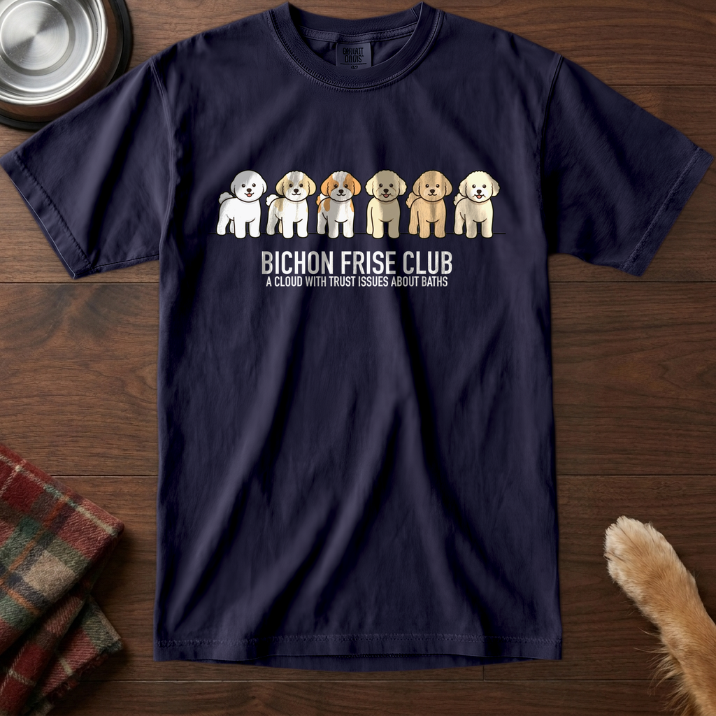 lineupv1:bichon-frise-club-lineup-t-shirt:True Navy