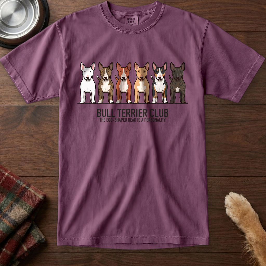 lineupv1:bull-terrier-club-lineup-t-shirt:Berry