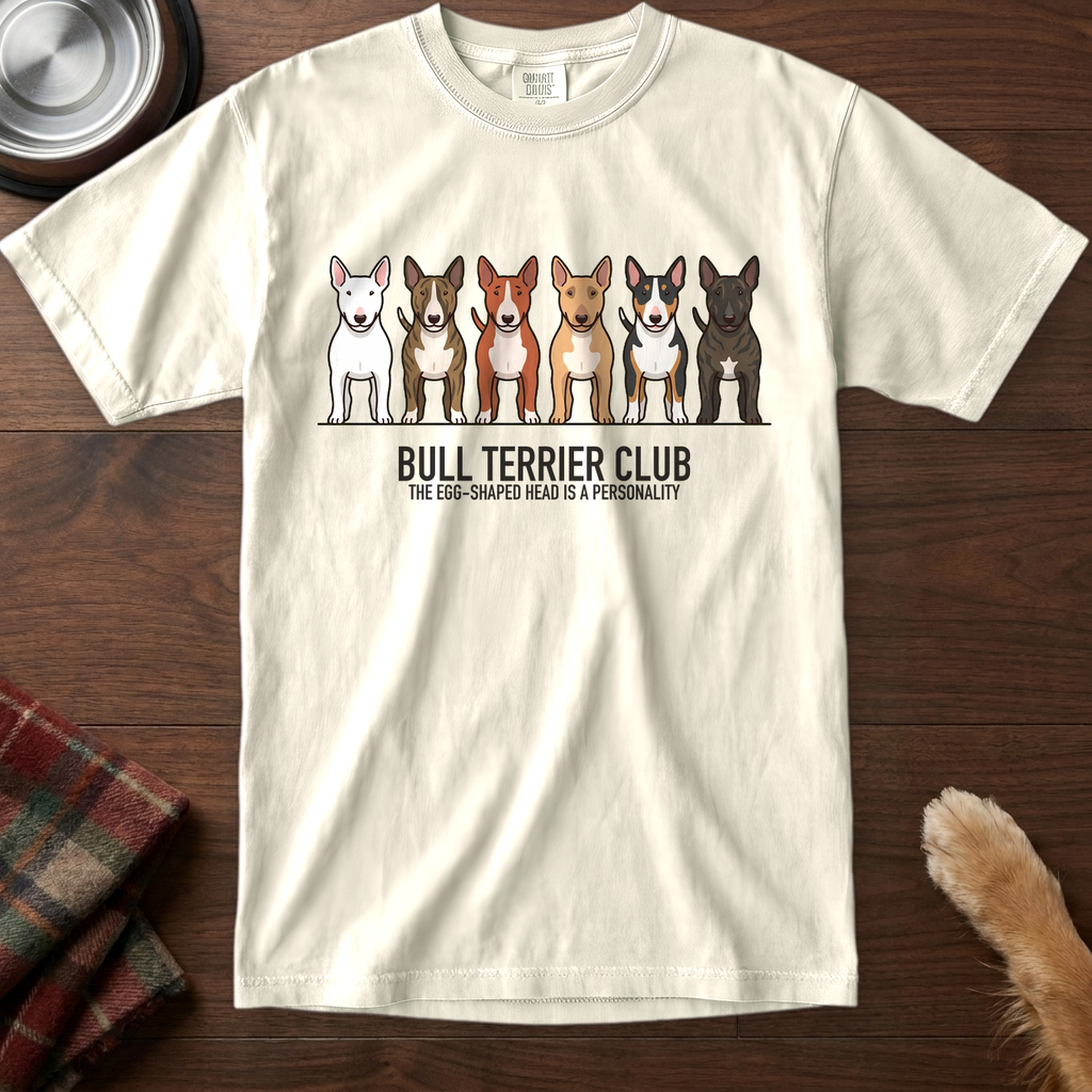 lineupv1:bull-terrier-club-lineup-t-shirt:Ivory