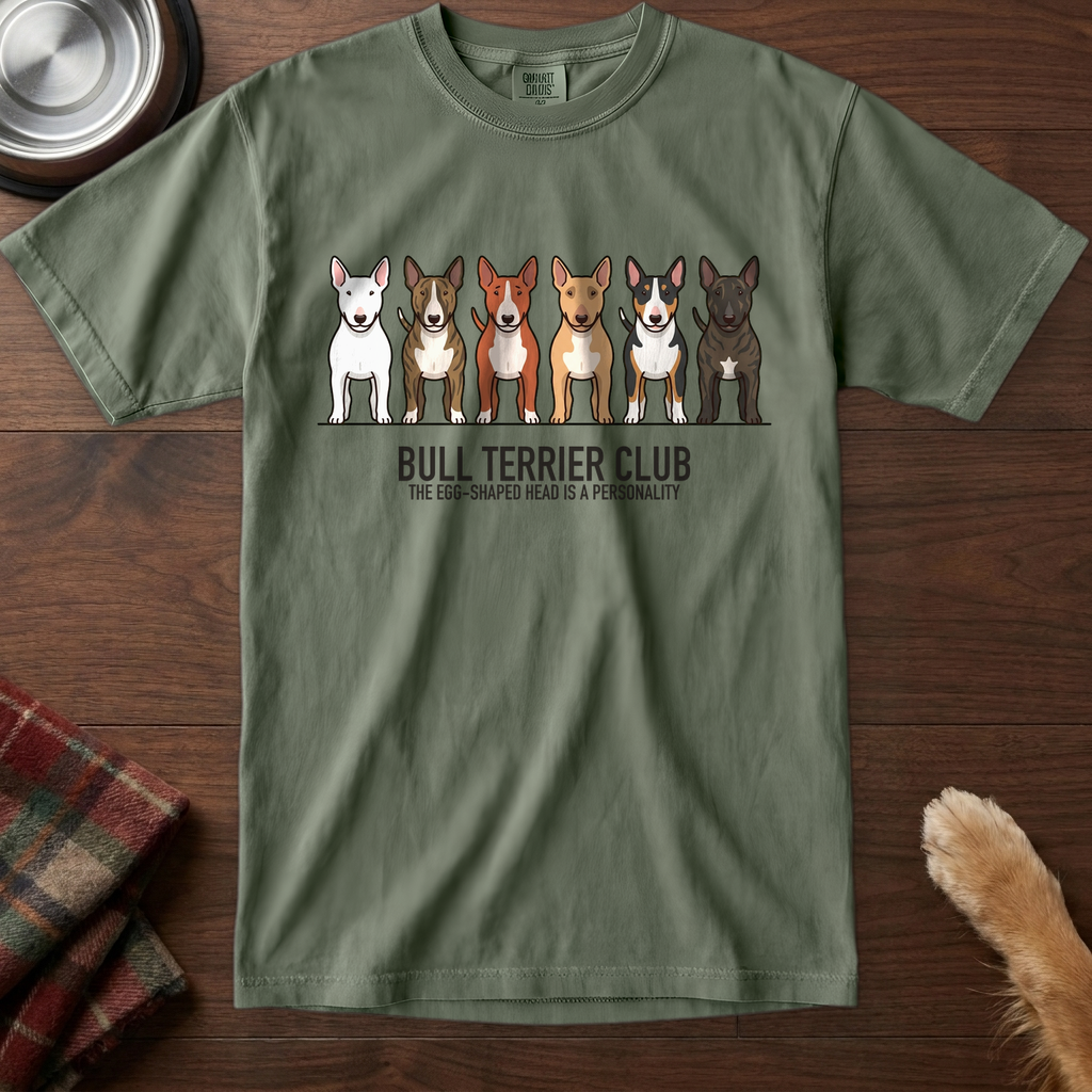 lineupv1:bull-terrier-club-lineup-t-shirt:Moss