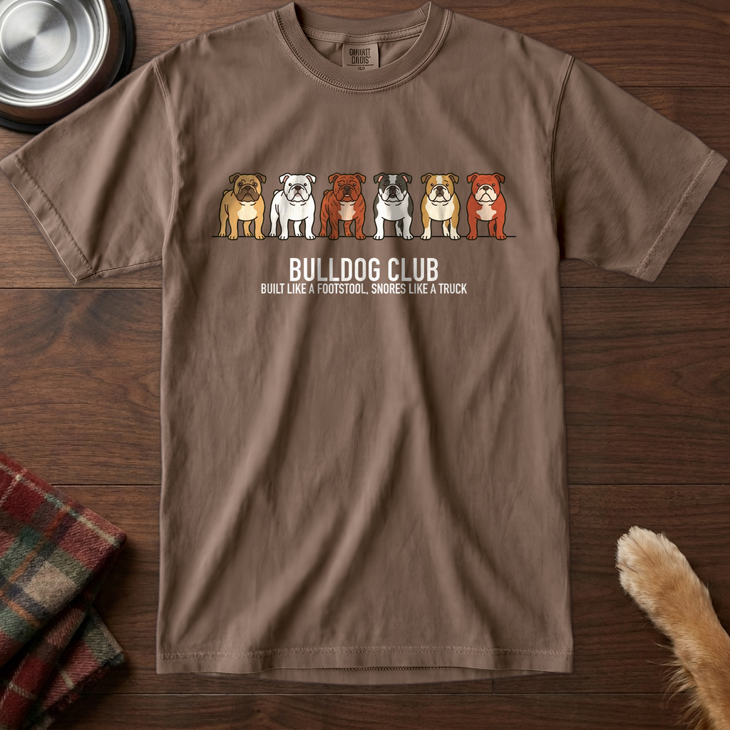 lineupv1:bulldog-club-lineup-t-shirt:Espresso