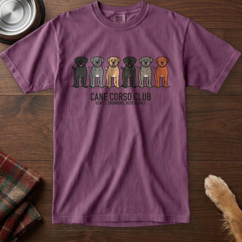 lineupv1:cane-corso-club-lineup-t-shirt:Berry
