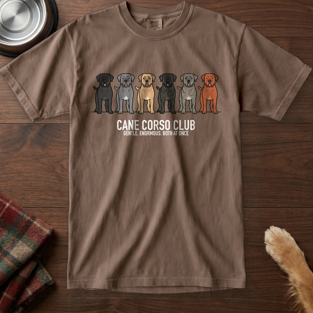 lineupv1:cane-corso-club-lineup-t-shirt:Espresso