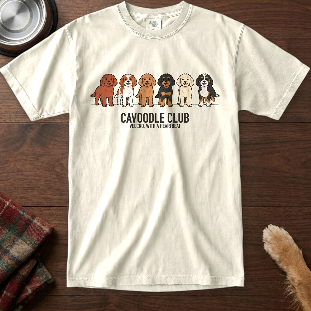 lineupv1:cavoodle-club-lineup-t-shirt:Ivory