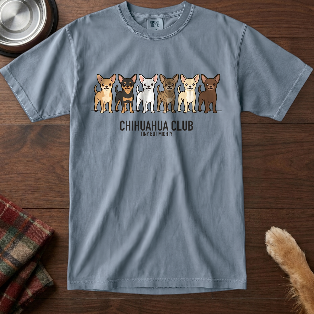 lineupv1:chihuahua-club-lineup-t-shirt:Blue Jean