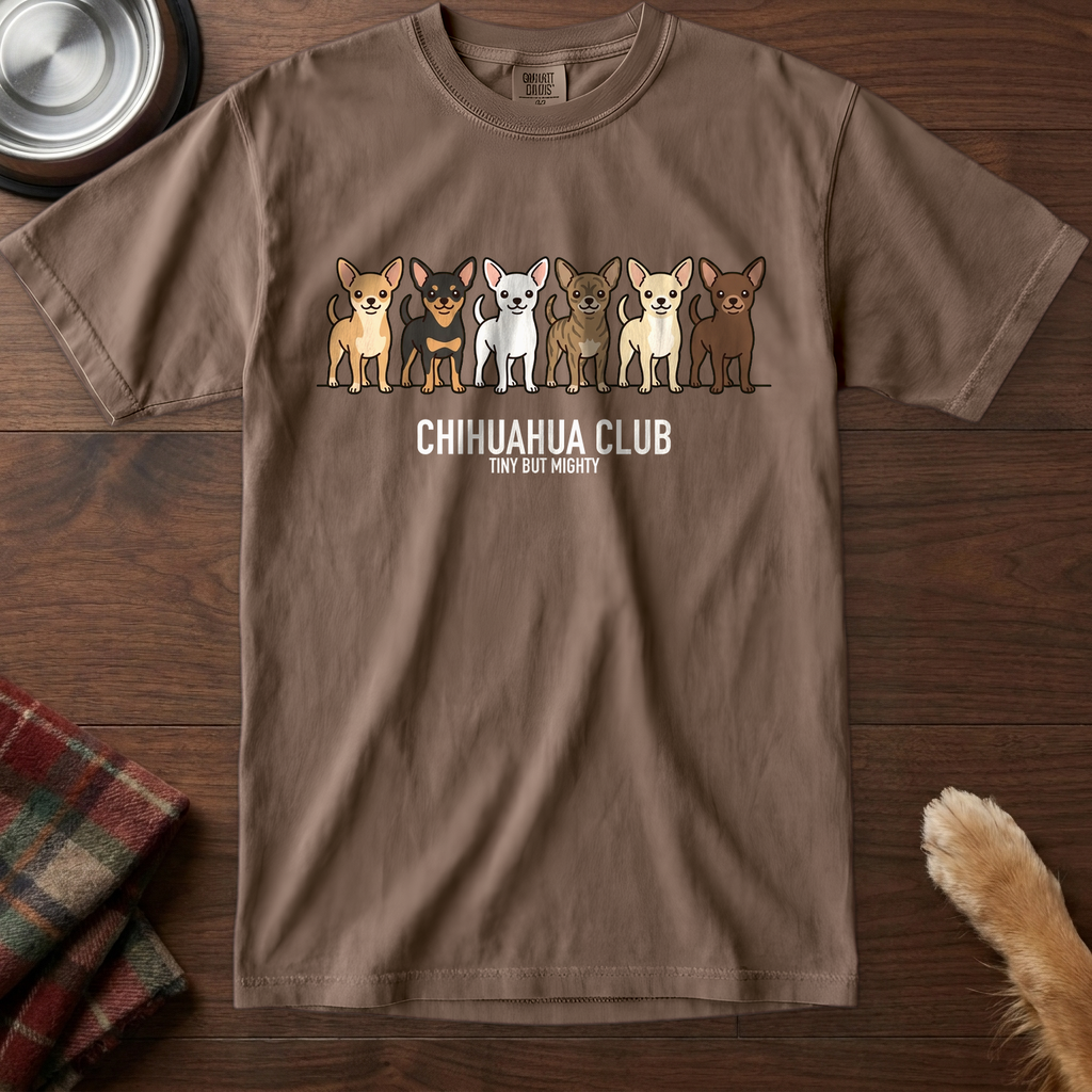lineupv1:chihuahua-club-lineup-t-shirt:Espresso