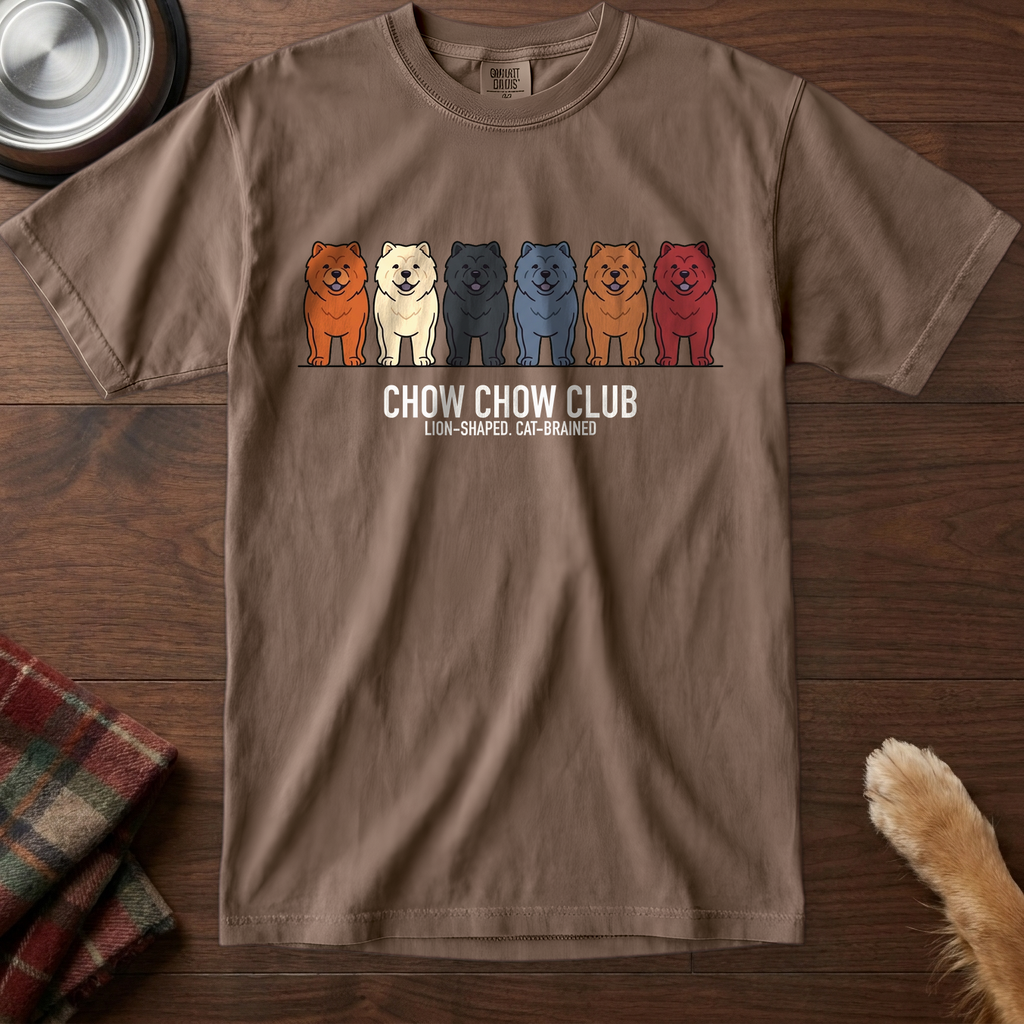 lineupv1:chow-chow-club-lineup-t-shirt:Espresso