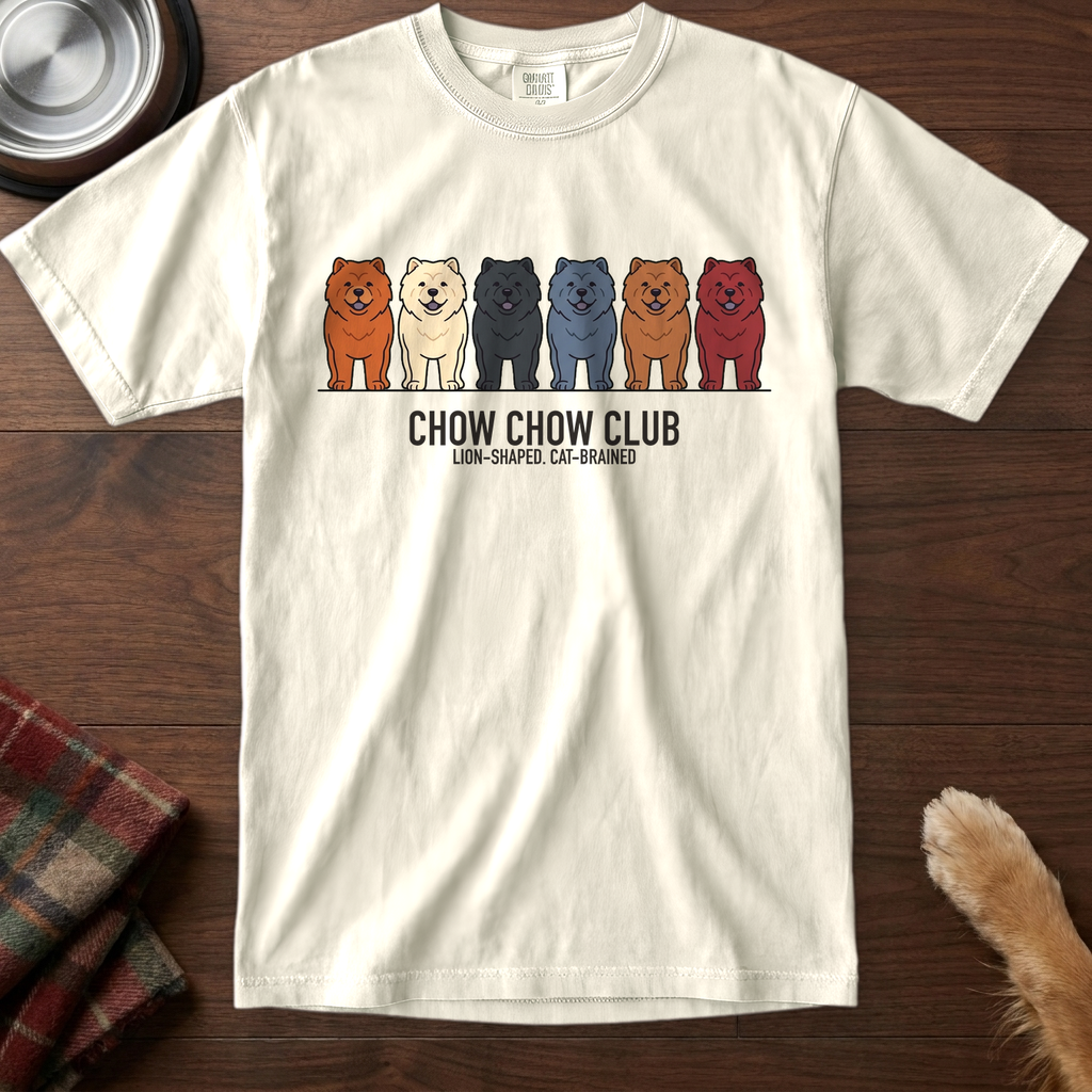 lineupv1:chow-chow-club-lineup-t-shirt:Ivory