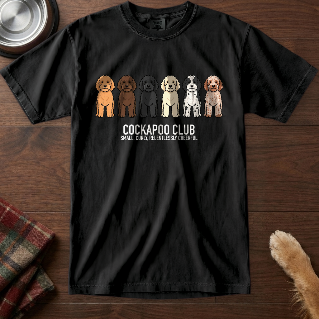 lineupv1:cockapoo-club-lineup-t-shirt:Black