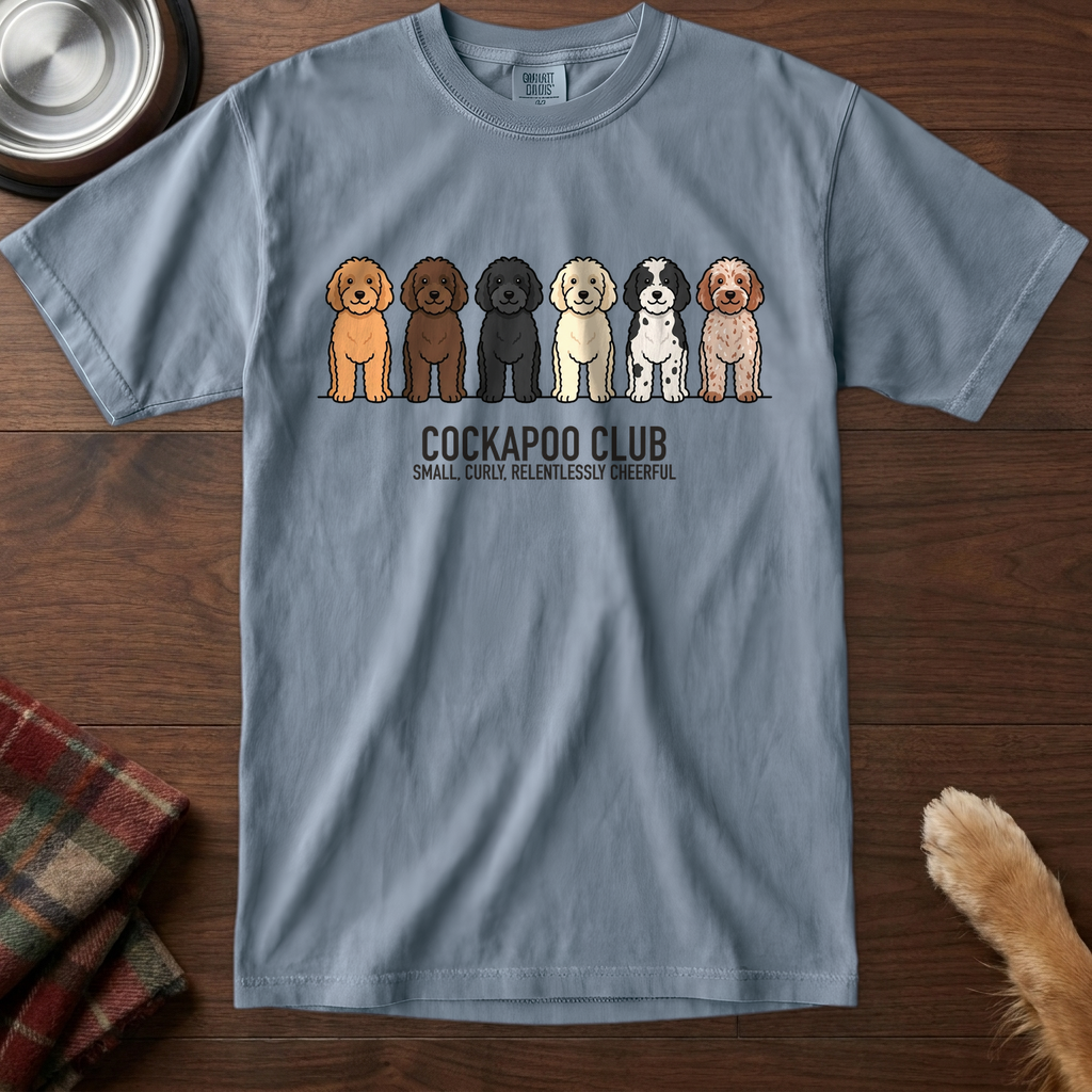 lineupv1:cockapoo-club-lineup-t-shirt:Blue Jean