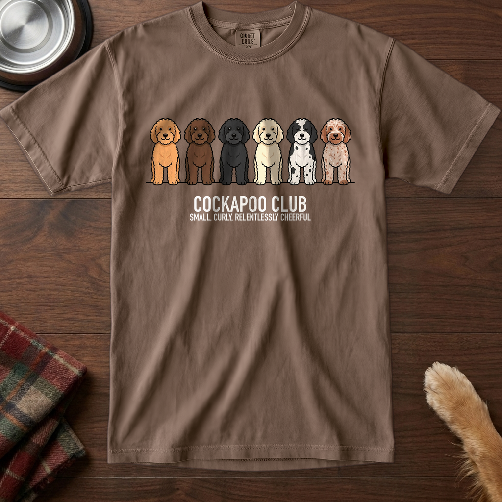 lineupv1:cockapoo-club-lineup-t-shirt:Espresso