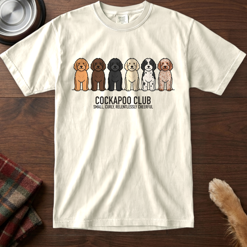 lineupv1:cockapoo-club-lineup-t-shirt:Ivory