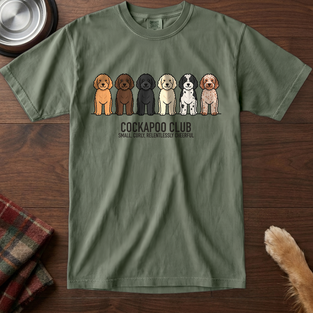 lineupv1:cockapoo-club-lineup-t-shirt:Moss