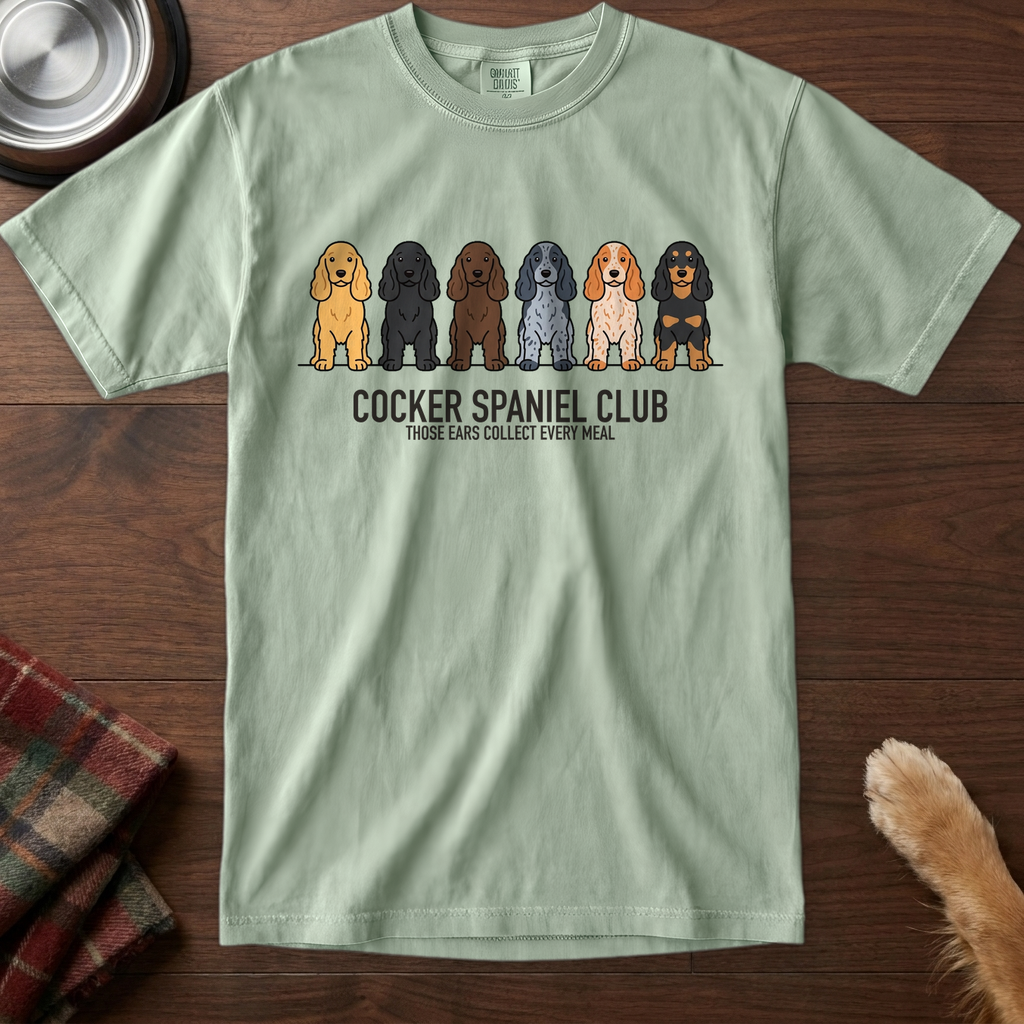 lineupv1:cocker-spaniel-club-lineup-t-shirt:Bay