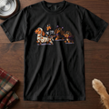 pick12v2:dachshund-costume-parade-t-shirt:Black