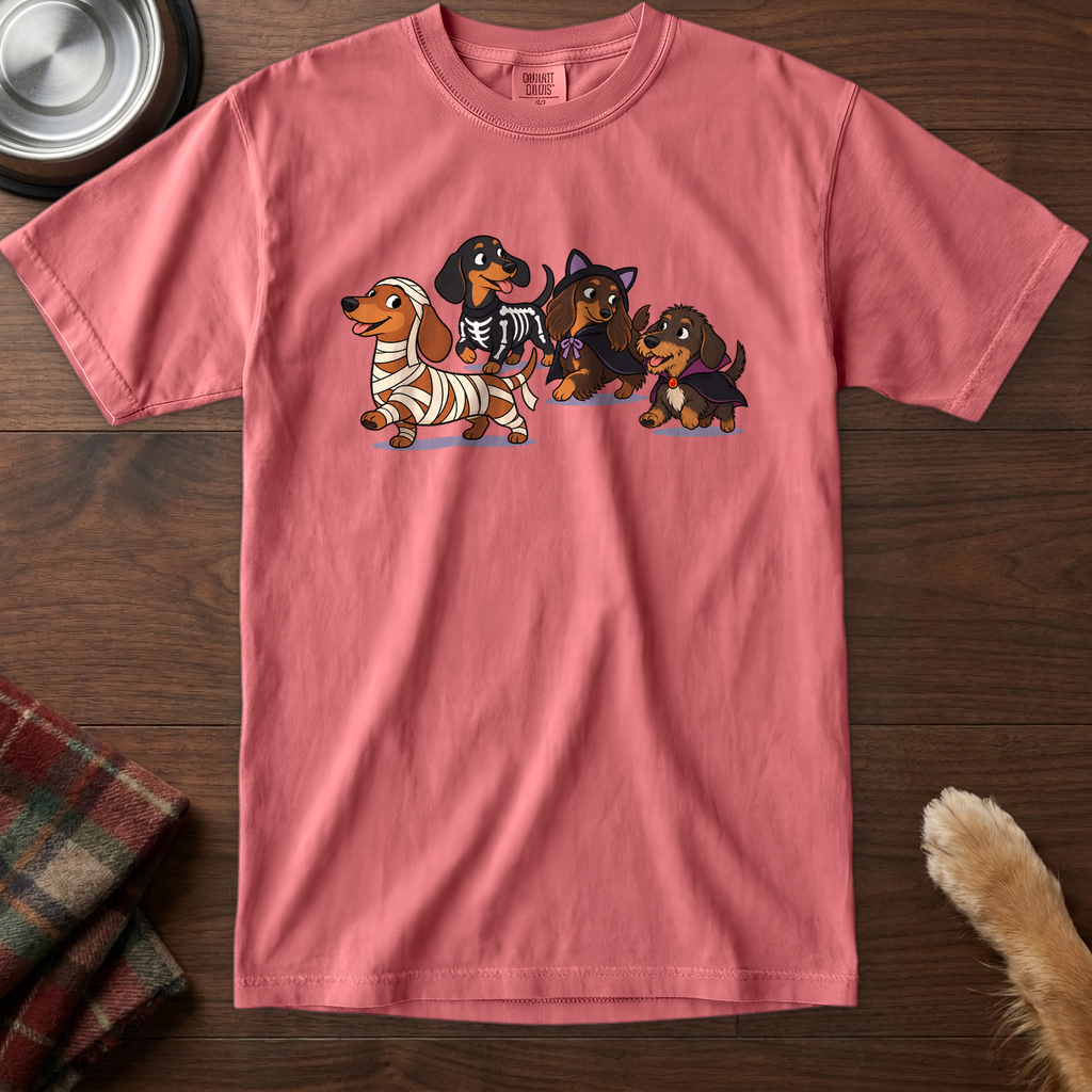 pick12v2:dachshund-costume-parade-t-shirt:Watermelon