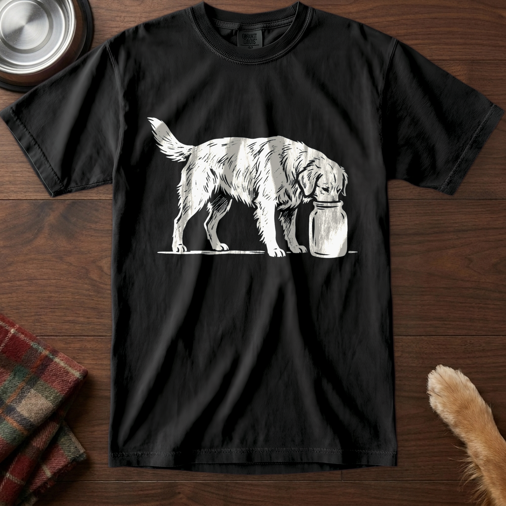 pick12v5:golden-retriever-treat-jar-nose-r2:Black