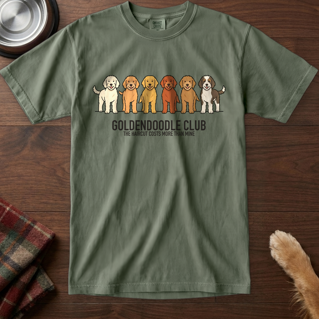 lineupv1:goldendoodle-club-lineup-t-shirt:Moss