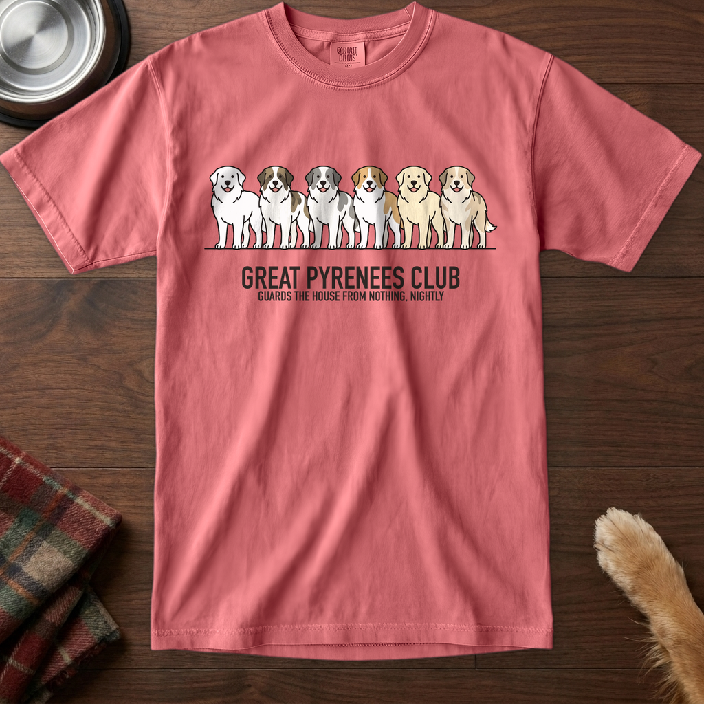 lineupv1:great-pyrenees-club-lineup-t-shirt:Watermelon