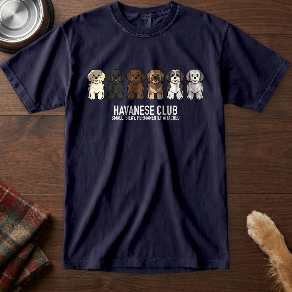 lineupv1:havanese-club-lineup-t-shirt:True Navy