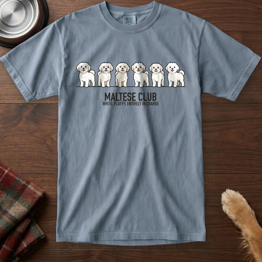 lineupv1:maltese-club-lineup-t-shirt:Blue Jean