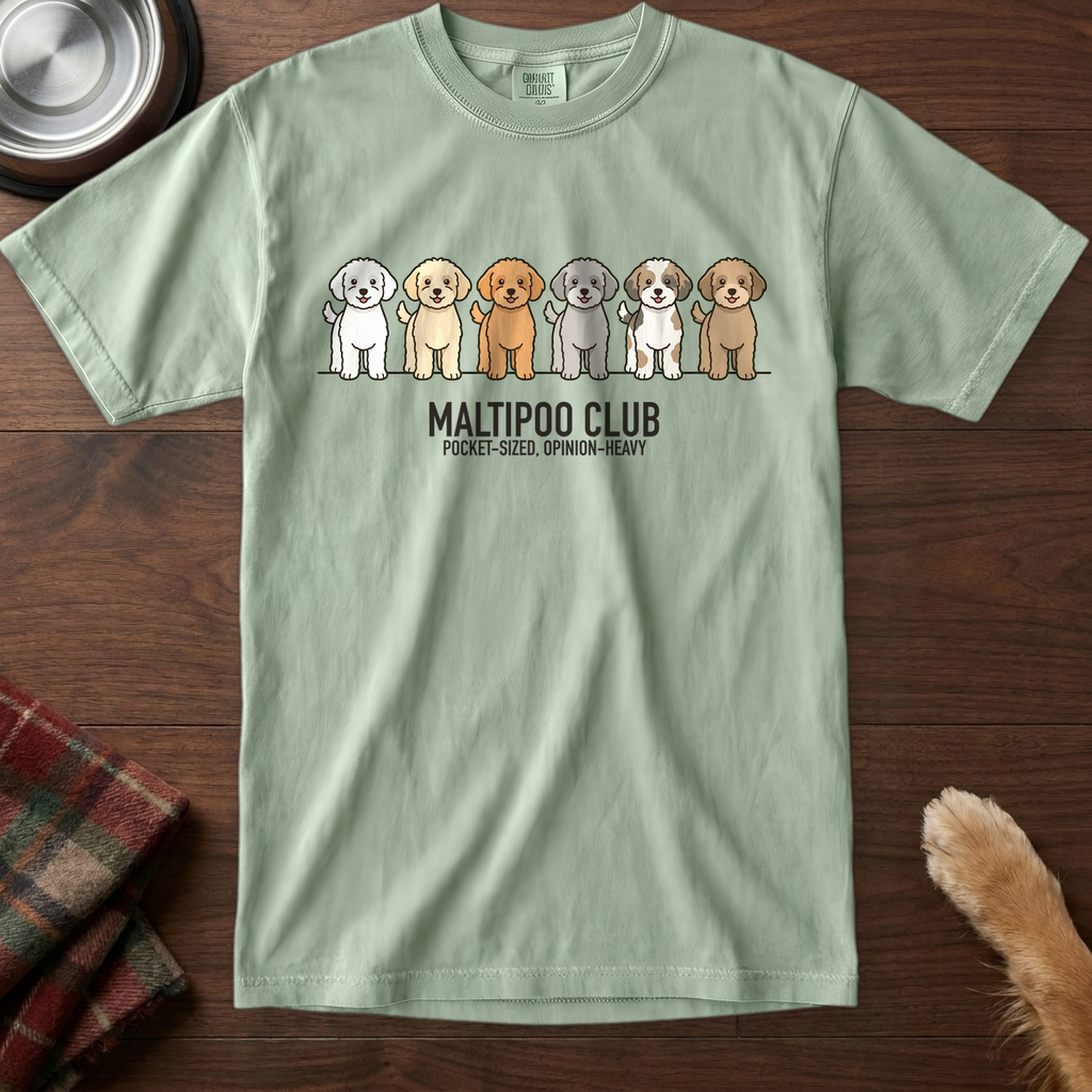 lineupv1:maltipoo-club-lineup-t-shirt:Bay