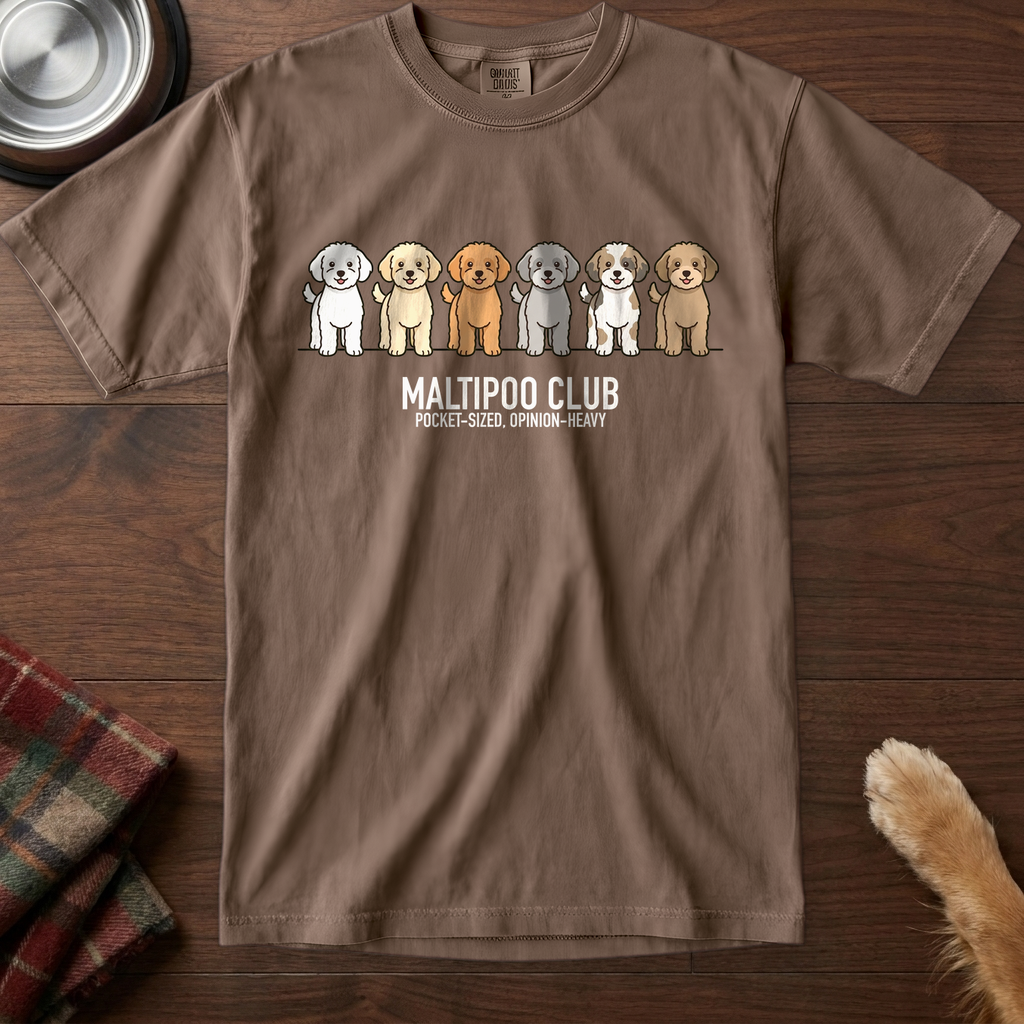 lineupv1:maltipoo-club-lineup-t-shirt:Espresso
