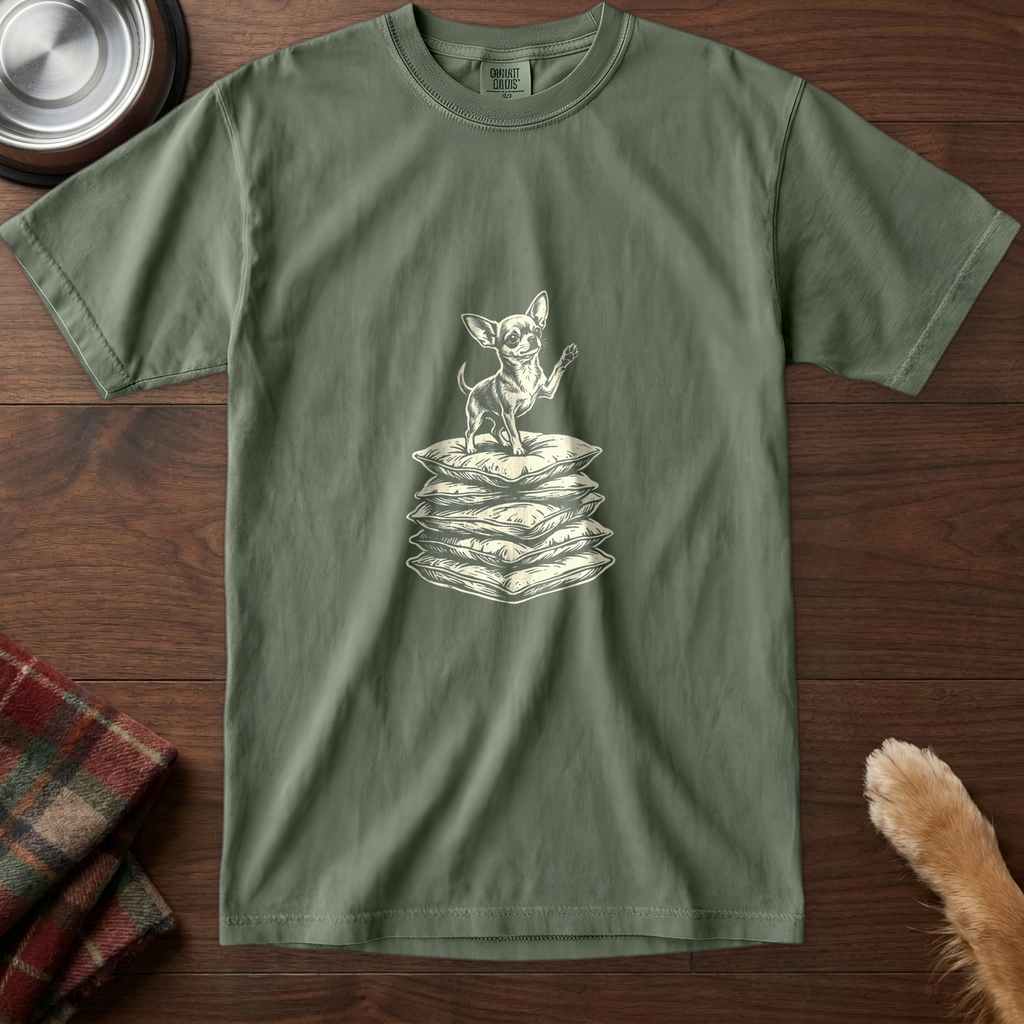 pick12v2:napoleon-of-the-house-t-shirt:Moss