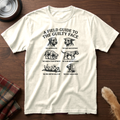 pick12v2:a-field-guide-to-the-guilty-face-t-shirt:Ivory
