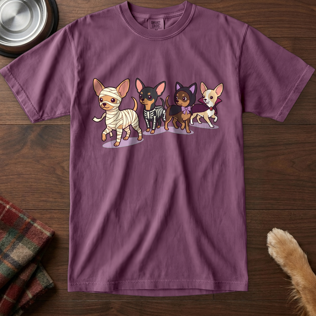 pick12v3:chihuahua-costume-parade-t-shirt:Berry