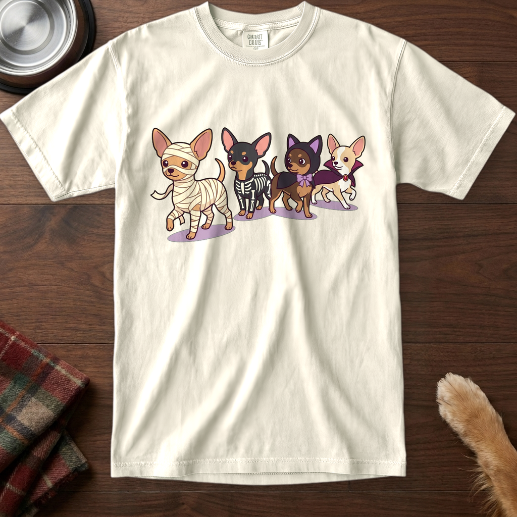 pick12v3:chihuahua-costume-parade-t-shirt:Ivory