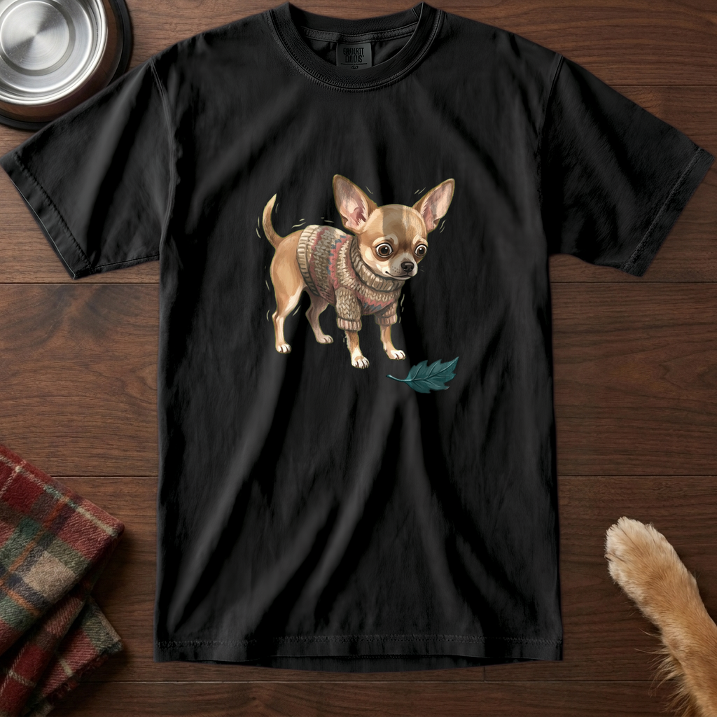 pick12v3:chihuahua-in-a-jumper-t-shirt:Black