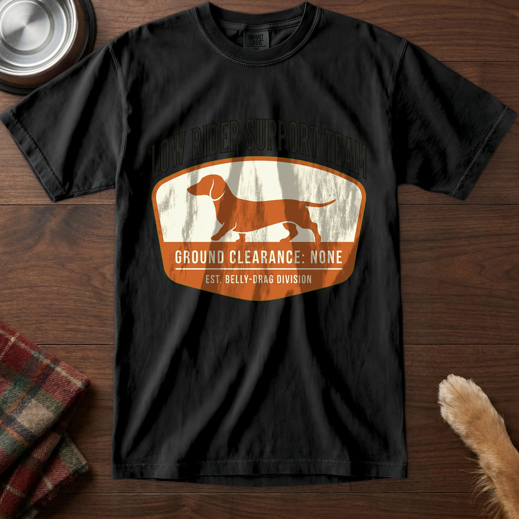 pick12v2:dachshund-low-rider-badge:Black