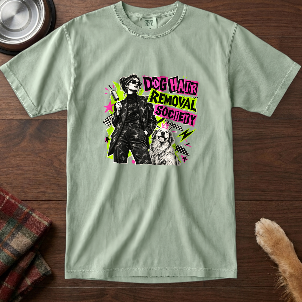 pick12v3:dog-hair-removal-society-t-shirt:Bay