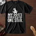 pick12:dogs-review-of-baths-dog-t-shirt:Black