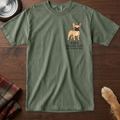 pick12v3:french-bulldog-club-badge-t-shirt:Moss