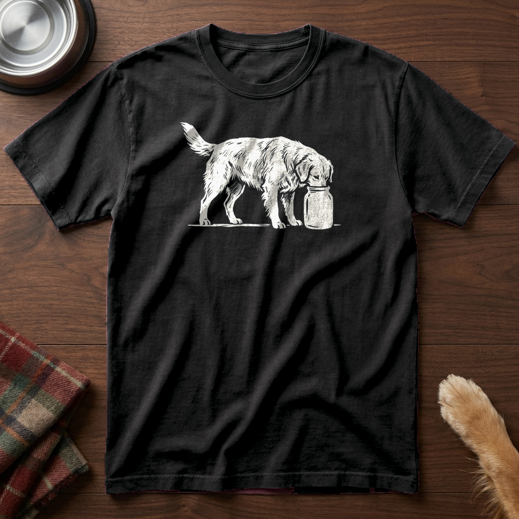 pick12v2:golden-retriever-treat-jar-nose-r2:Black