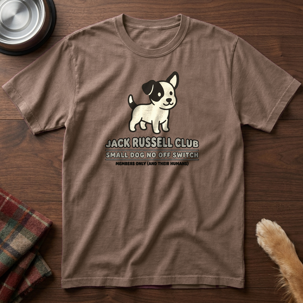 pick12v2:jack-russell-club-t-shirt:Espresso
