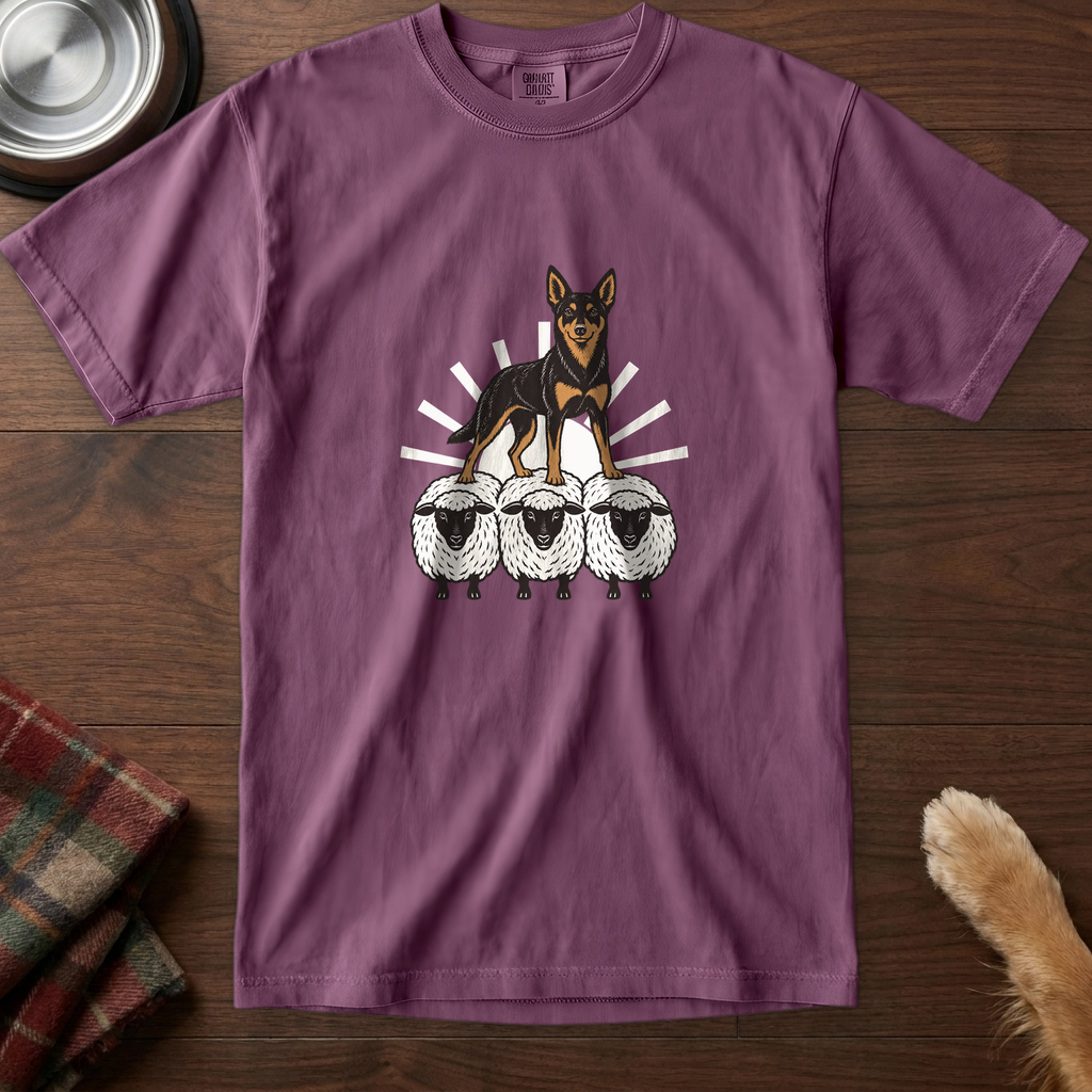 pick12v3:kelpie-sheep-backing-t-shirt:Berry