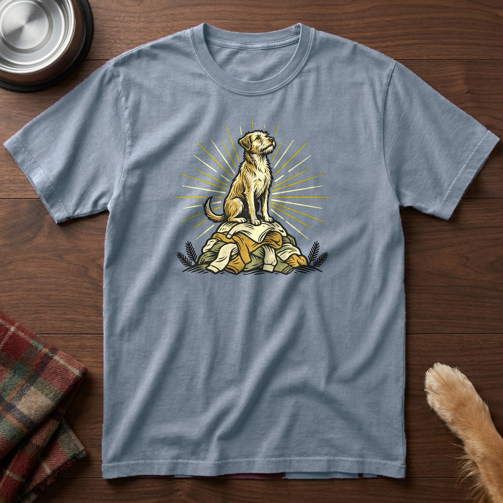 pick12v2:king-of-the-laundry-mountain-woodcut:Blue Jean