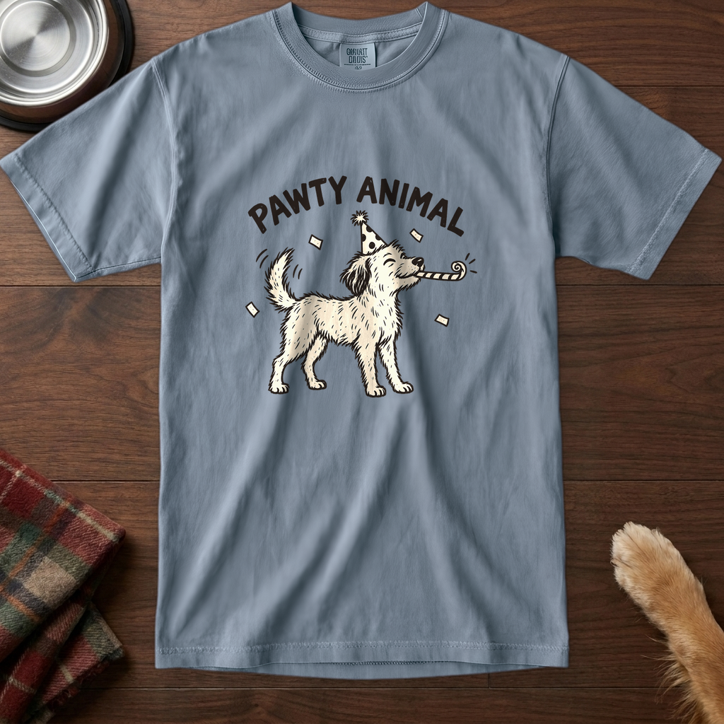 pick12v3:pawty-animal-t-shirt:Blue Jean